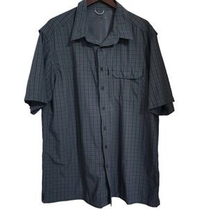 3/$25 Eddie Bauer Breathable Short Sleeve Plaid Shirt - XL Tall
